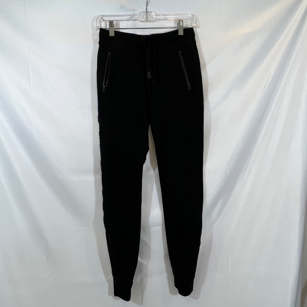 ALO Yoga Black Moto Pants - XS